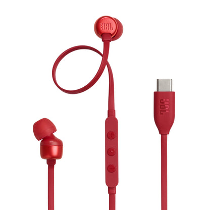 JBL TUNE - 310C - Headphones - wearable Wired - C - Red